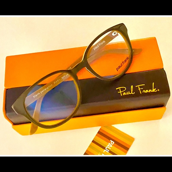 Paul Frank Other - Brand New Paul Frank Brown “Blank Generation” Eyeglasses RX81